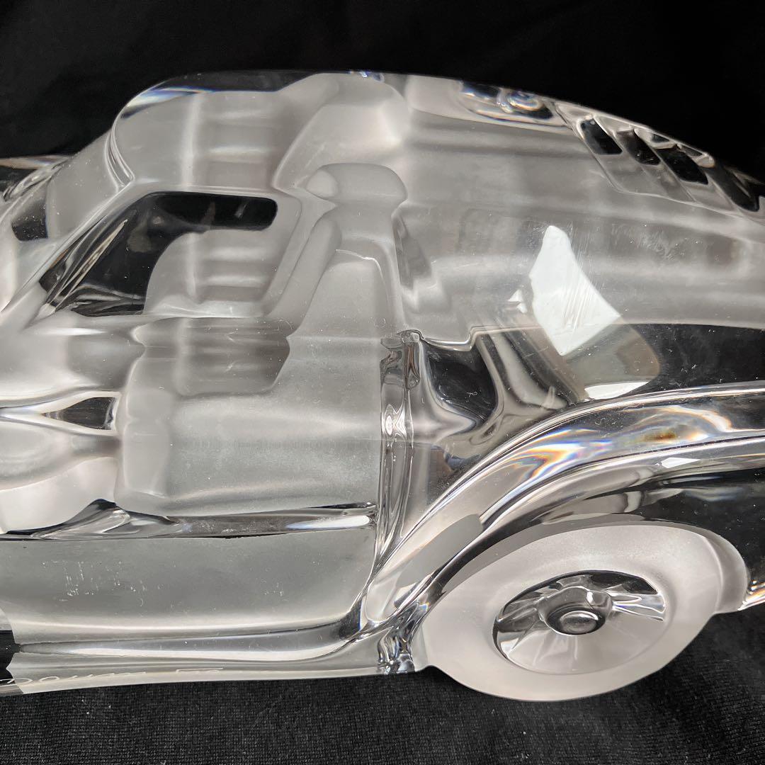 ドーム フランス クリスタル オブジェ 水晶 ブガッティ タイプ57 リビエラ