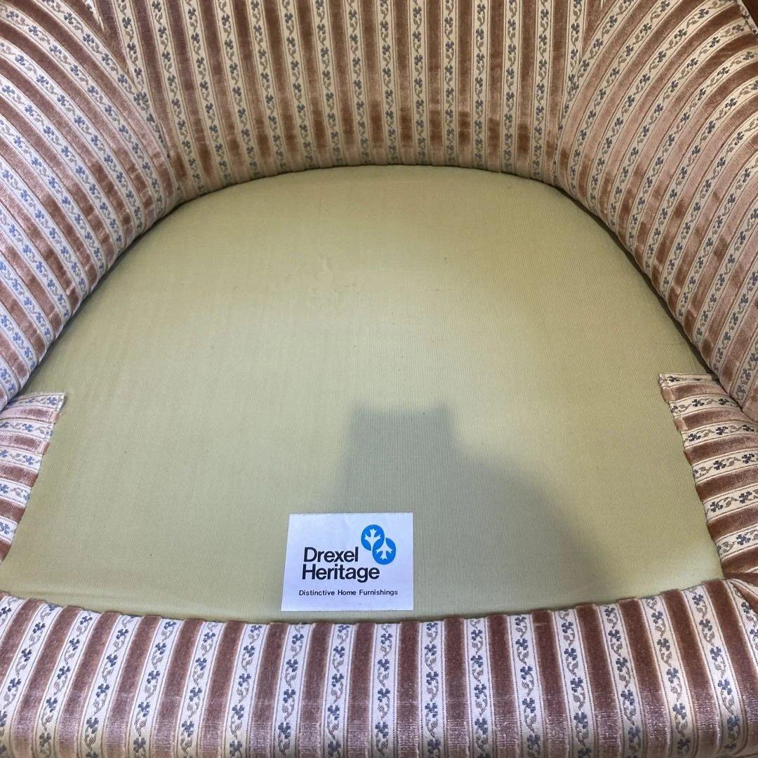 【美品】DREXEL HERITAGE（ドレクセルヘリテイジ）ローバックチェア②