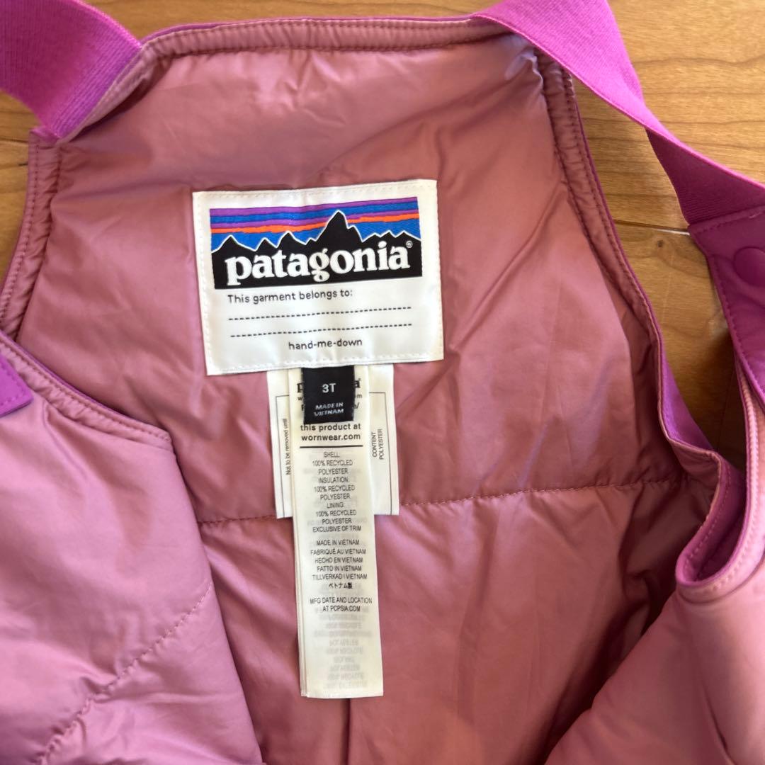 パタゴニア　スキーウェア　上下セット　3歳