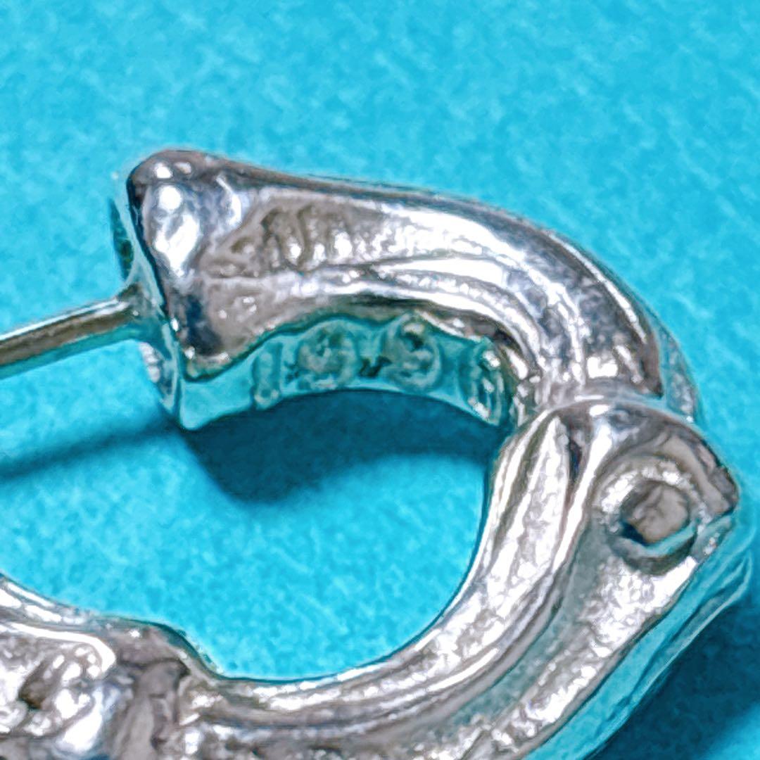 【美品】Tiffanyティファニー 片耳 スモール バンブー ピアス SV925