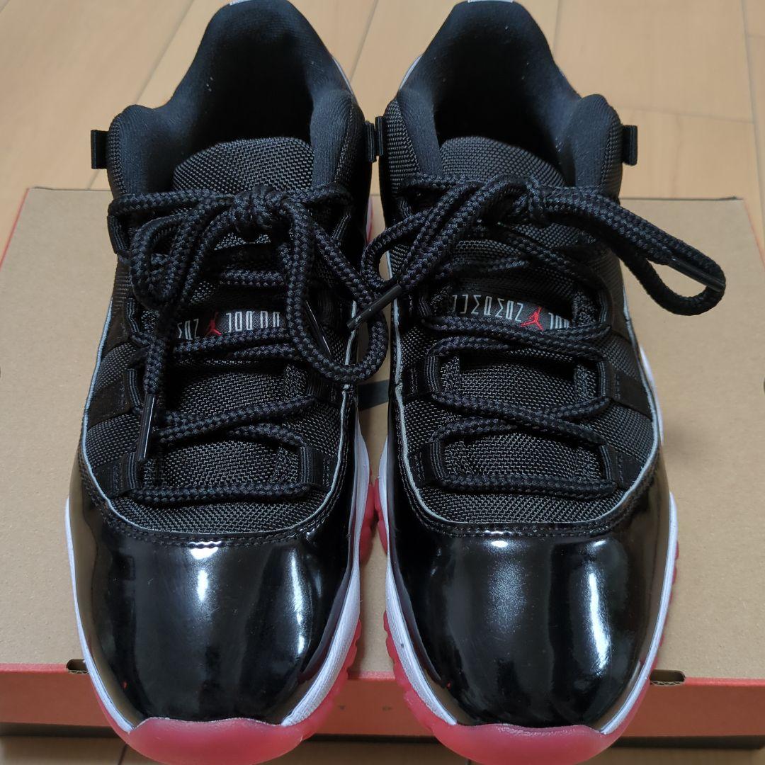 エアジョーダン 11 レトロ LOW \"Bred\" US7.5 25.5cm