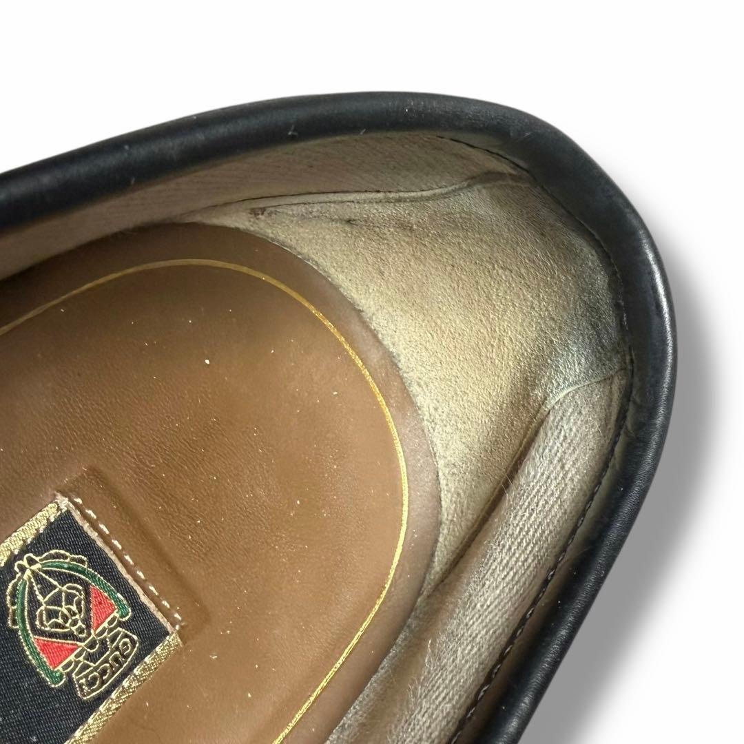 美品 GUCCI グッチ ホースビット 現行 レザー 革靴 ローファー ドレス
