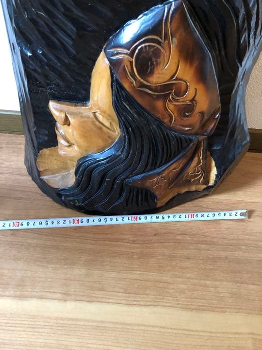 木彫り　アイヌ