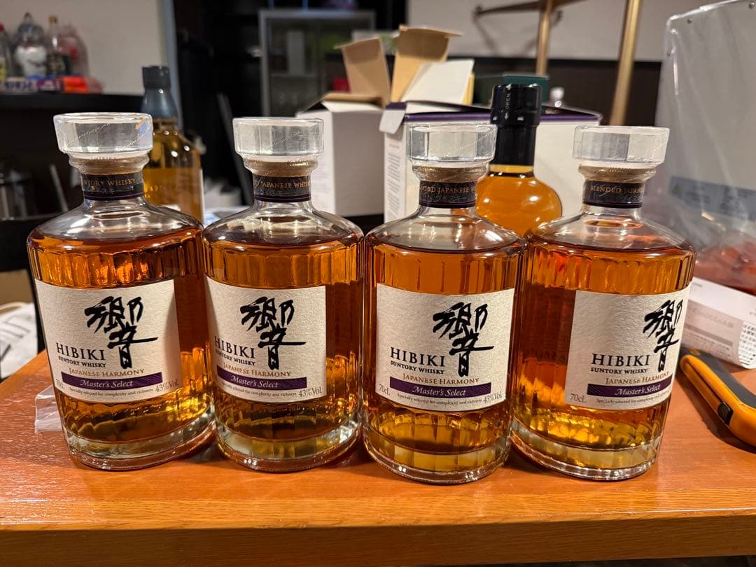 響ウイスキー4本セット