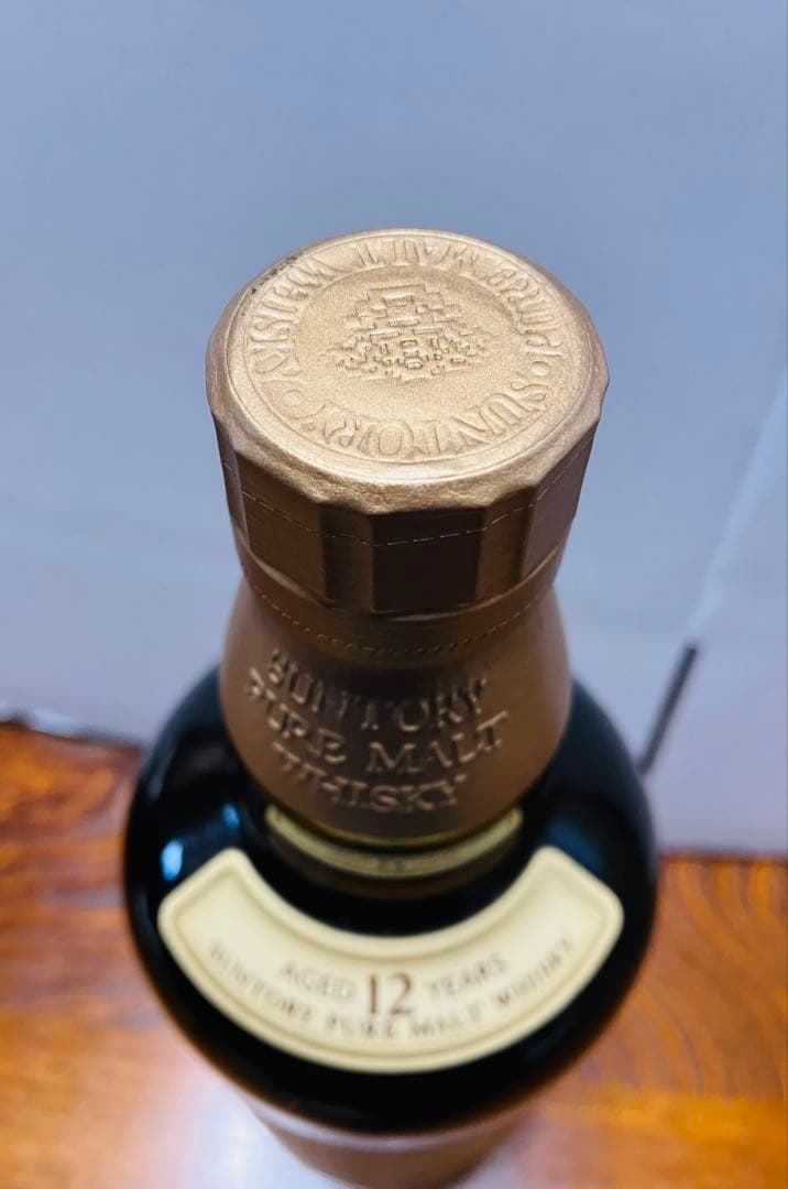 山崎　ピュアモルトウイスキー　12年　響　華　シングルモルト　旧ラベル　未開封