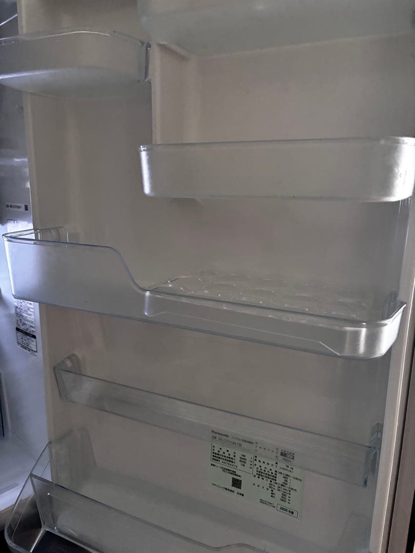 20年製 パナソニック 365L 冷蔵庫 NR-C371GN-Tエコナビ　札幌