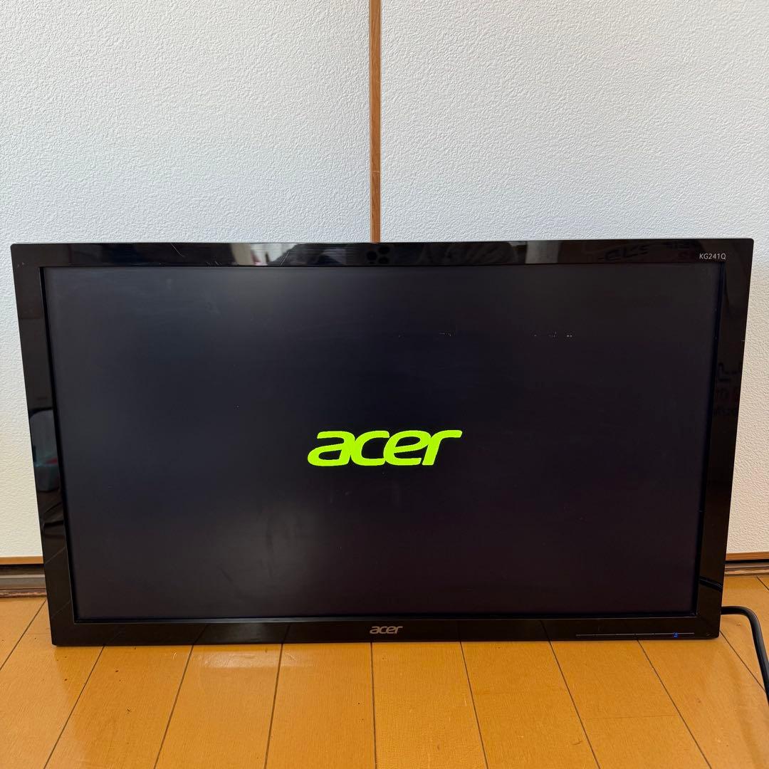 Acer ゲーミングモニター KG241Q Abiip ※スタンド（脚）なし