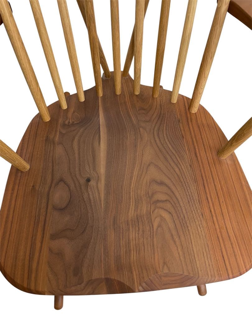 飛驒産業 ロッキングチェア NM267RC木製 高級家具　キツツキマーク