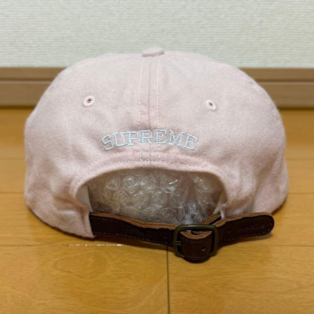 Supreme Wool S Logo 6-Panel ピンク 19aw