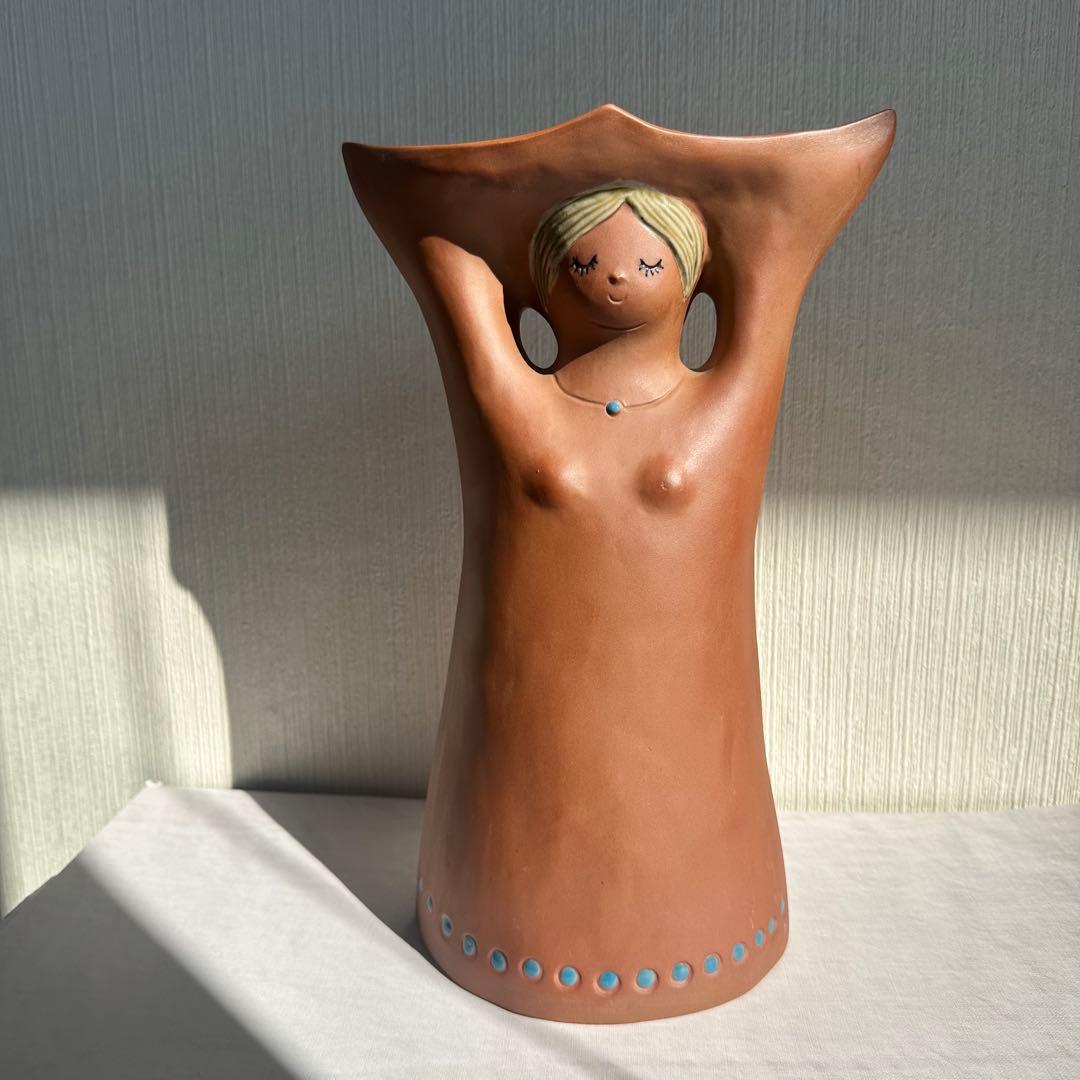 ヴィンテージ！flower doll フラワーベース 花器 花瓶