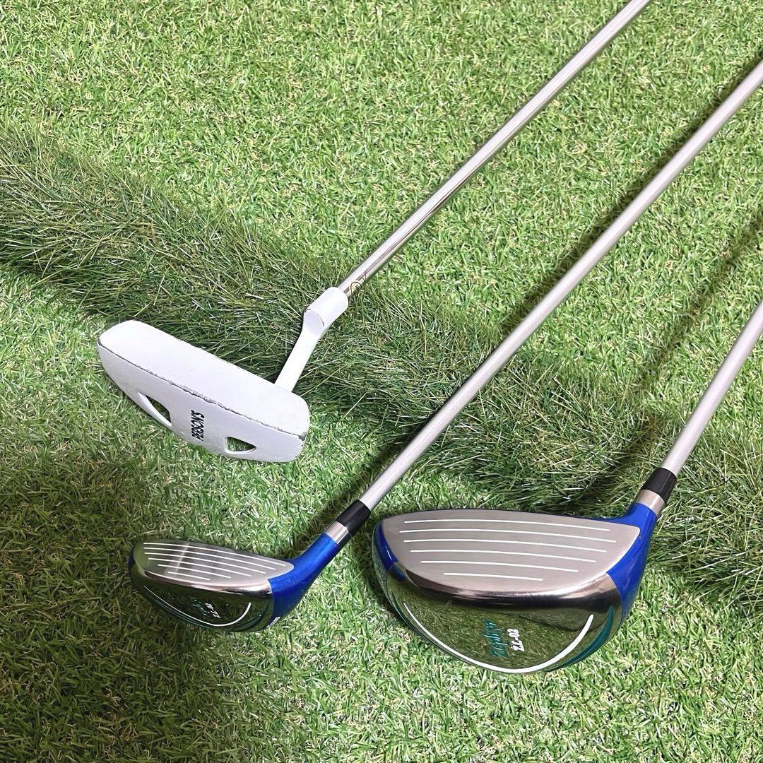 美品 Mizuno Zephyr ZL-02 レディースゴルフクラブ8本セット