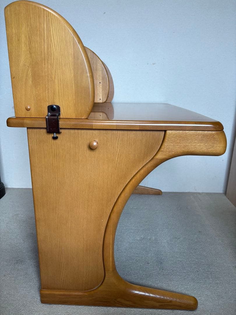 1/3 カリモク家具　学習机本体 (机本体、本棚、ワゴンセットで販売希望)
