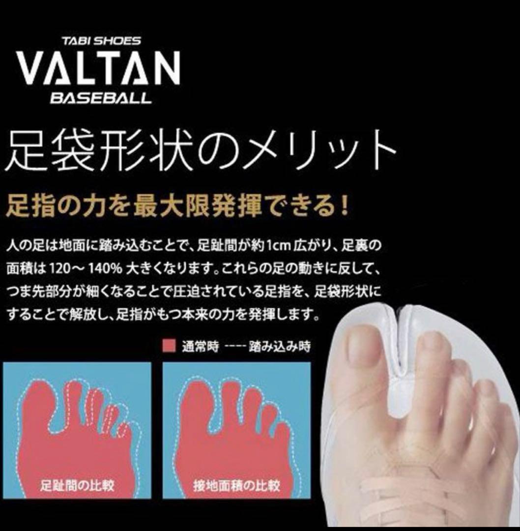 タビスパ　足袋スパイク25.0 高校野球対応　野球スパイク