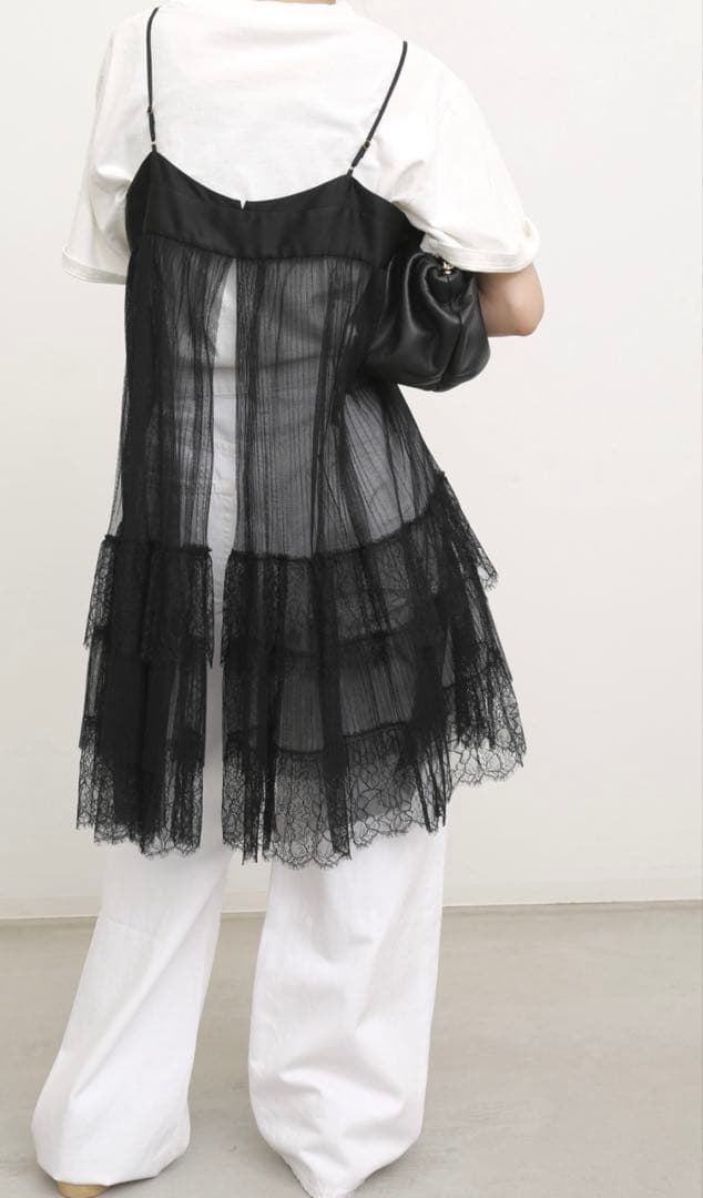 トップス Lisiere race camisole tops