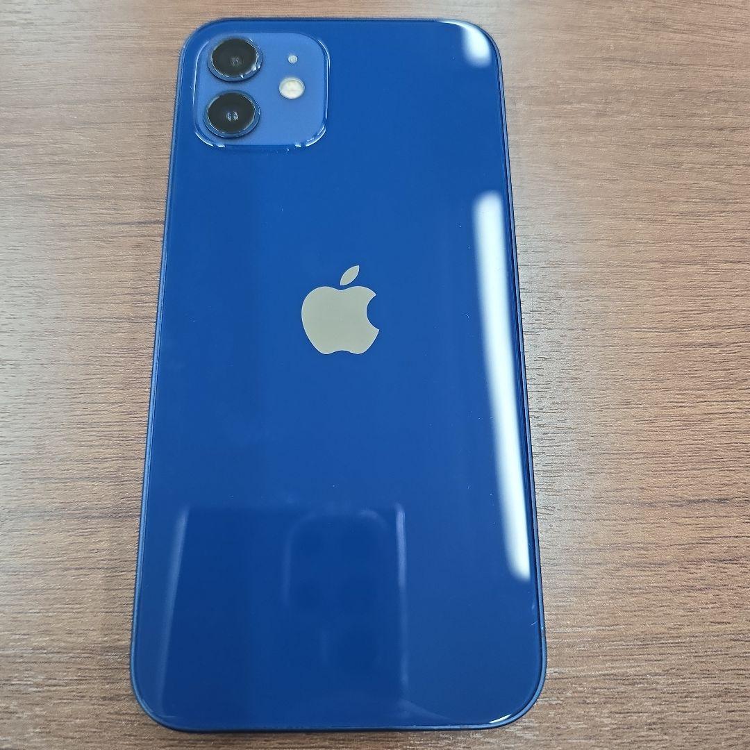 美品 iPhone12 128GB BLUE SIMフリー