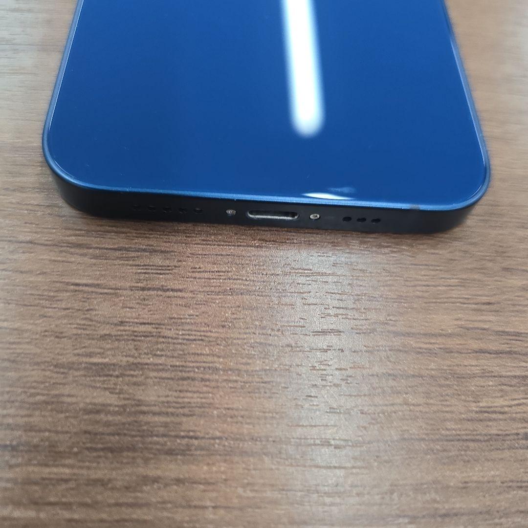 美品 iPhone12 128GB BLUE SIMフリー