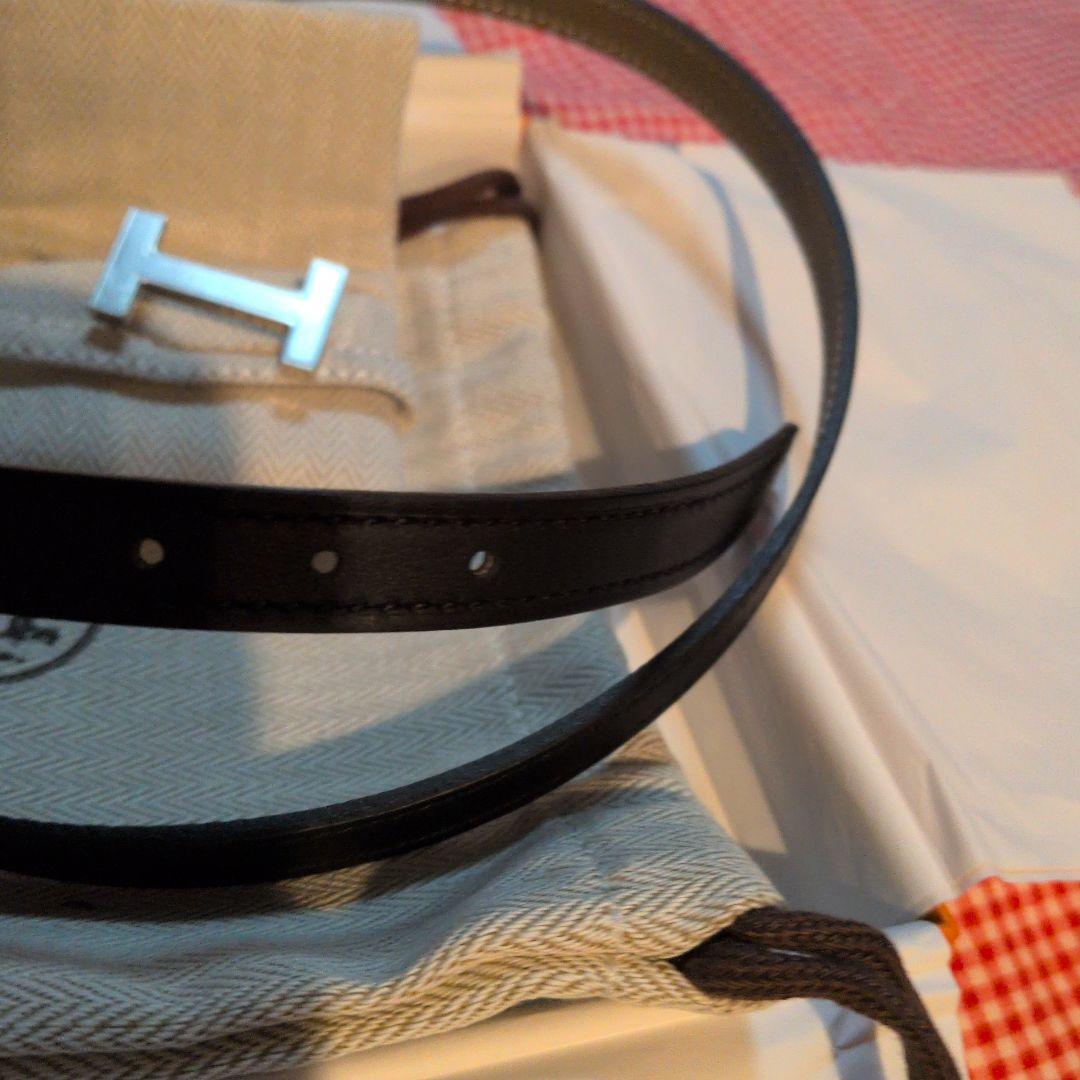 新品【HERMES】リバーシブル　エルメス エトープ✕ブラック13mm ベルト