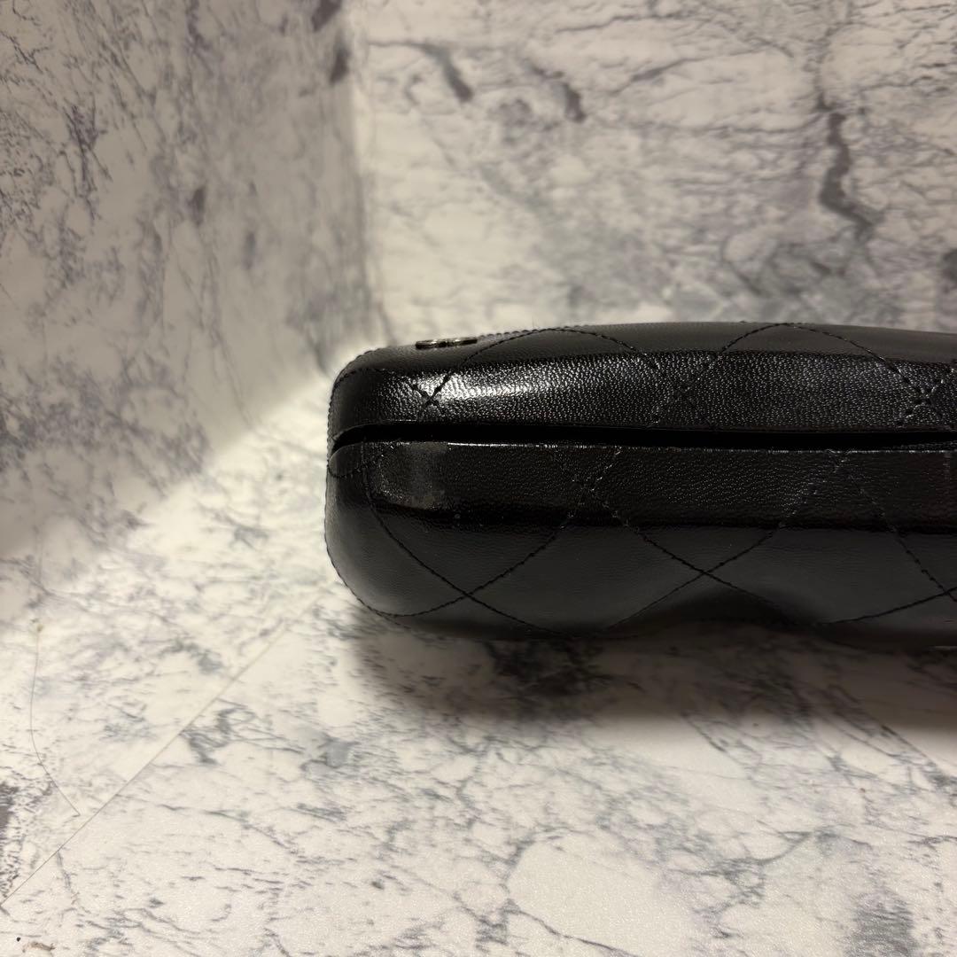 【F-fox8】CHANEL ブラック サングラス リボンモチーフ