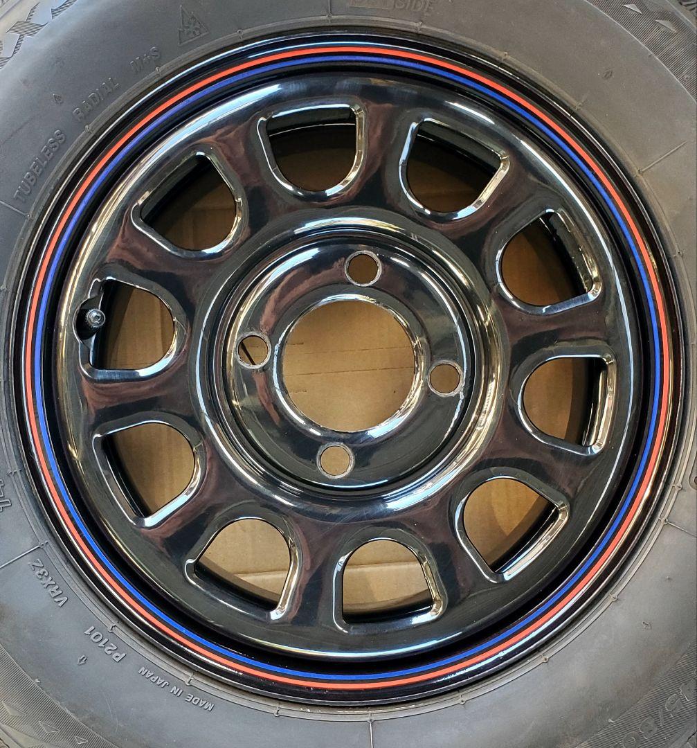 【早い者勝ち‼️】デイトナ ブラックBLIZZAK VRX2ホイールタイヤセット