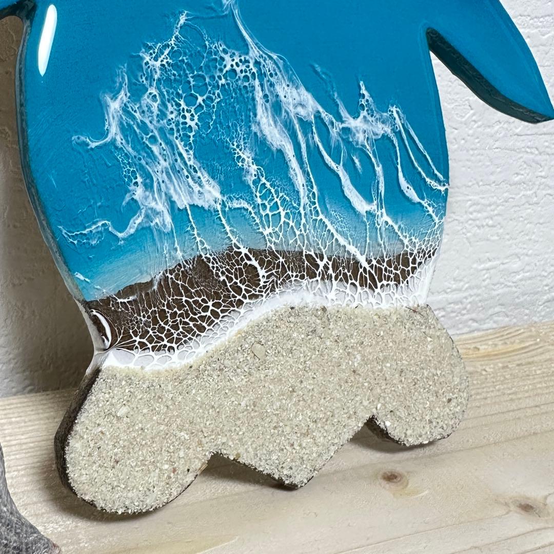 ホヌ オーシャンアート 海アート ハワイ 波 インテリア インテリア小物