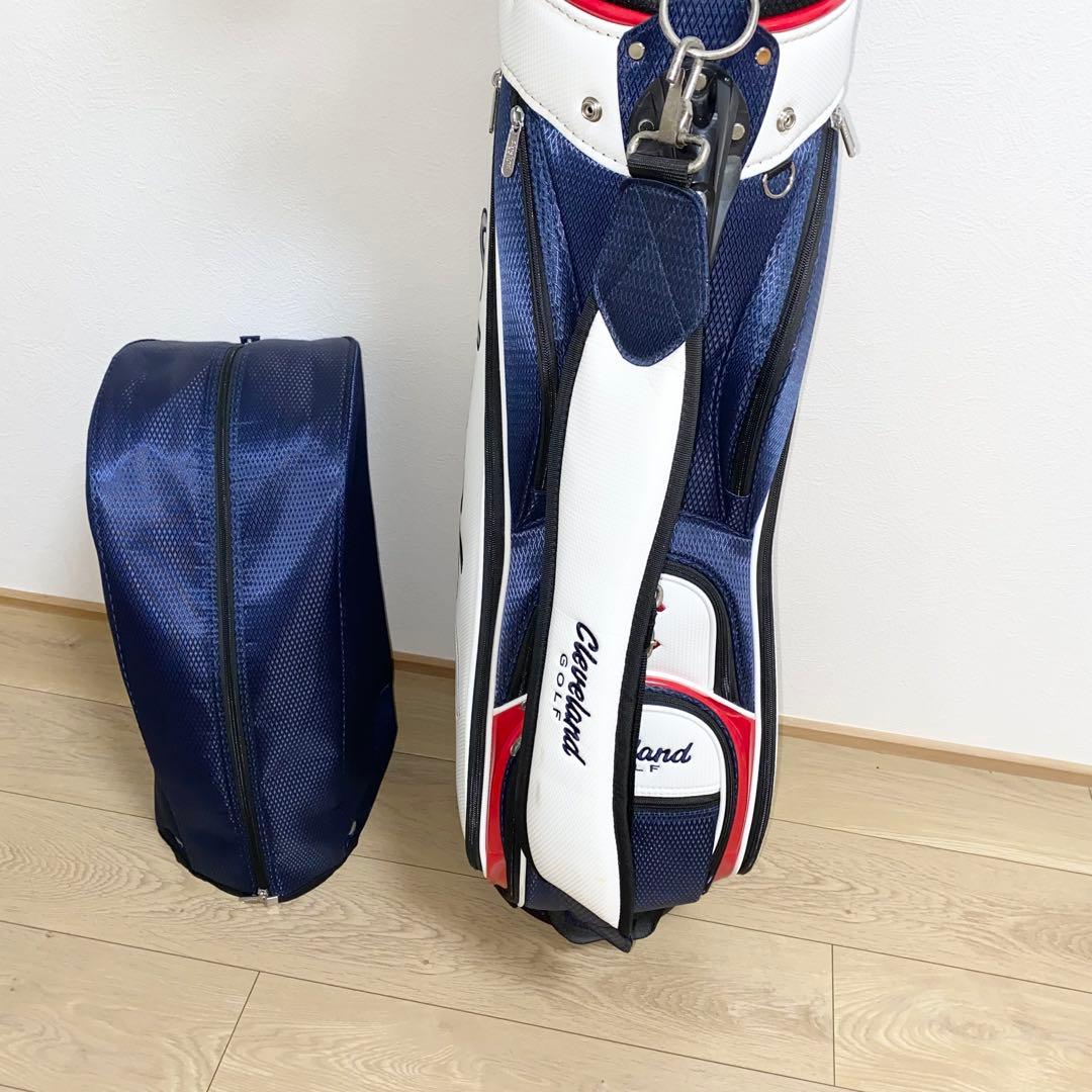 良品☆クリーブランド メンズゴルフクラブ セット☆初心者 キャディバッグ付 R右
