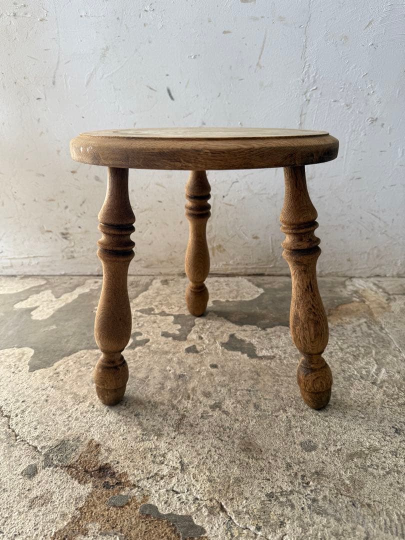 ビンテージ ディスプレイ台　フラワースタンド　花台　剥離