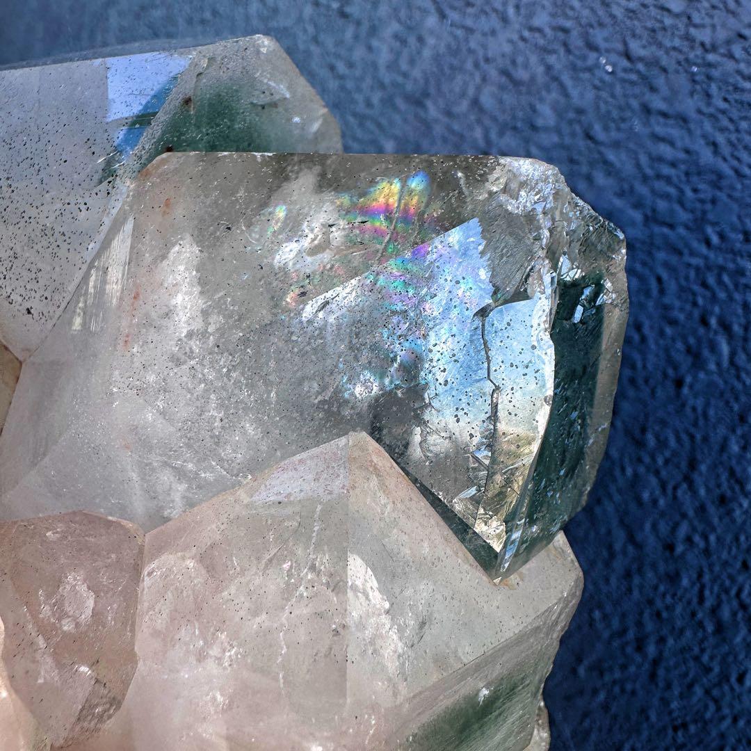 別格高級品 ❗️巨大❗️超強いパワー虹入り☆ヒマラヤ水晶 ガーデンクォーツA1487