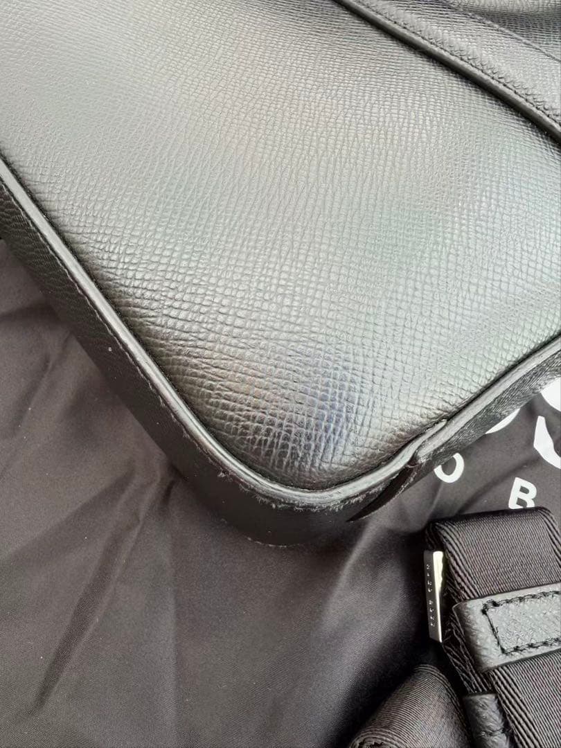 HUGO BOSS ブラック メンズビジネスバッグ