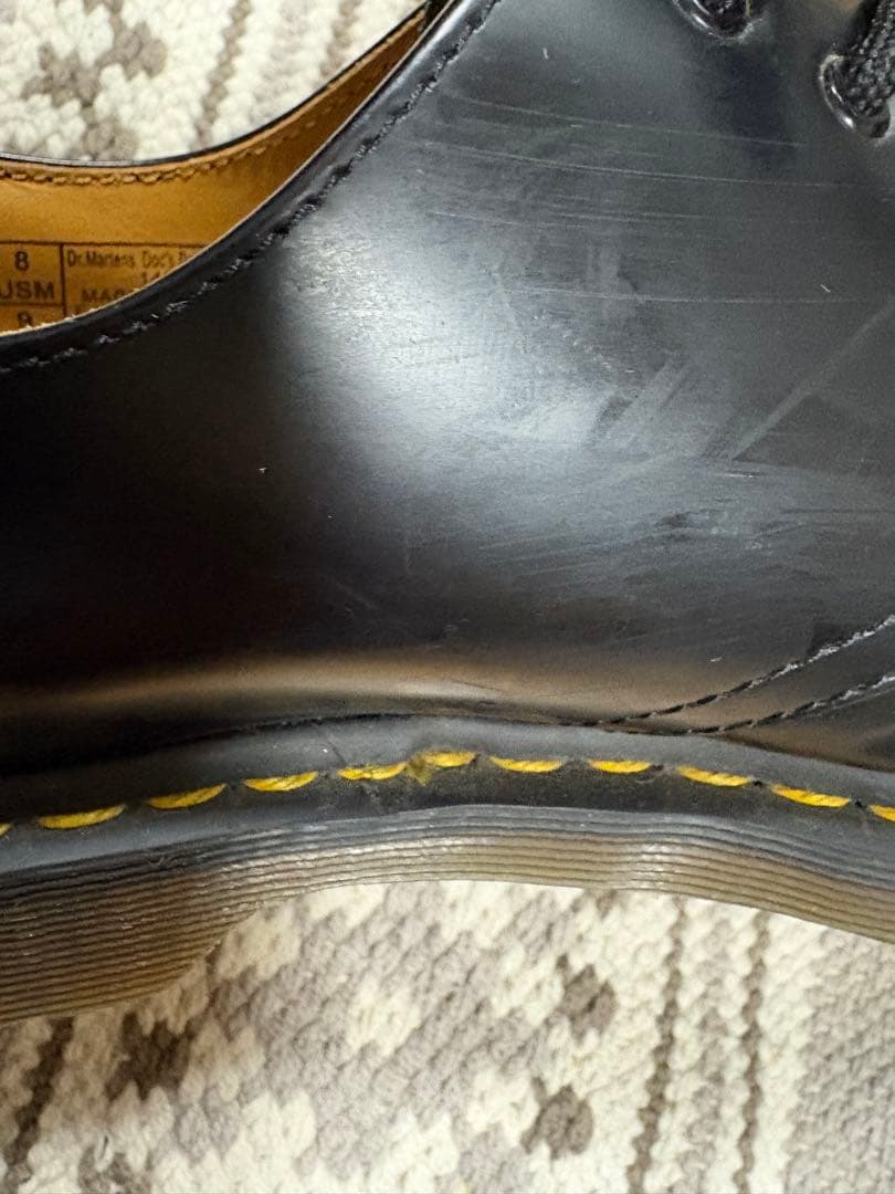 Dr.Martens 1461 3ホール UK8 黒 ブラック マーチン