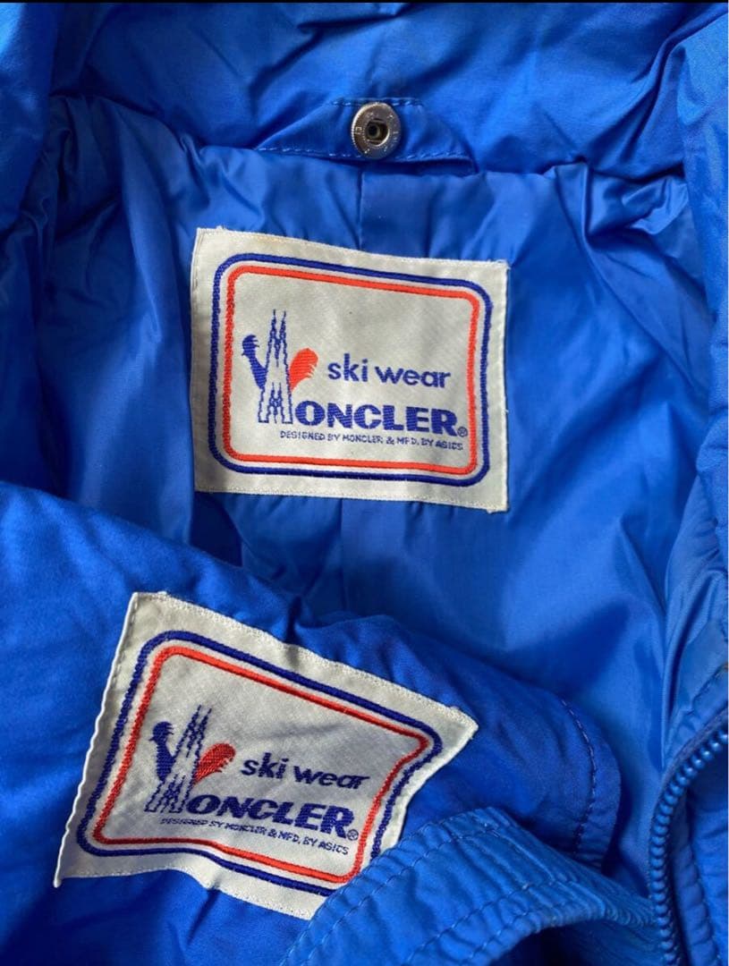 希少　モンクレール　ジュニアL メンズM相当　セット　スキーウェア アシックス