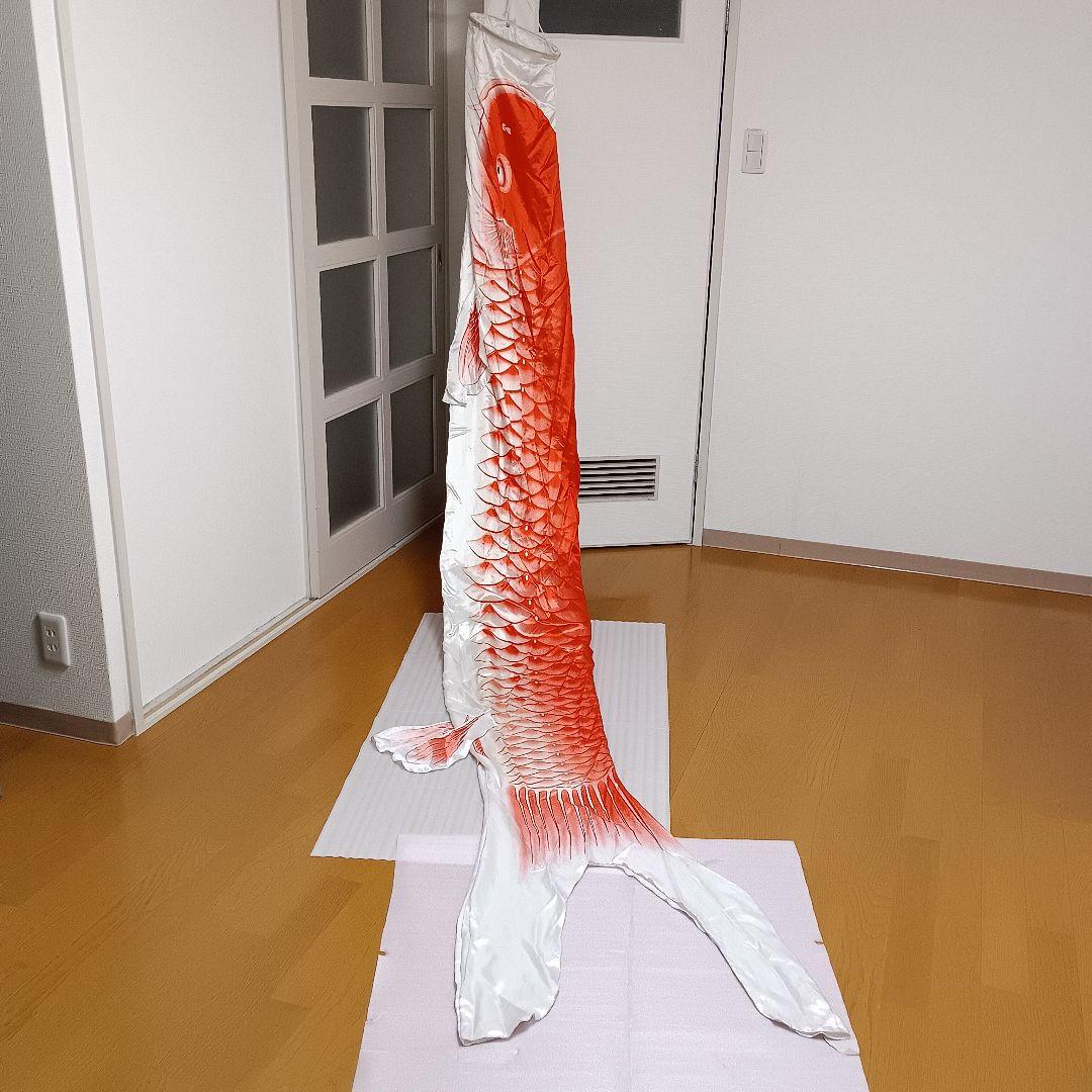 こいのぼり３匹・雲竜吹き流し１本　 庭園用 4m　東旭「積美画シリーズ」