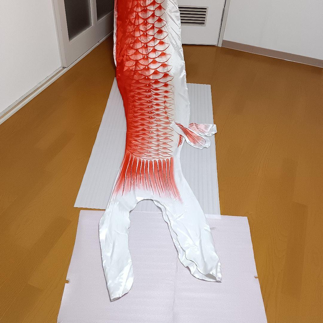 こいのぼり３匹・雲竜吹き流し１本　 庭園用 4m　東旭「積美画シリーズ」