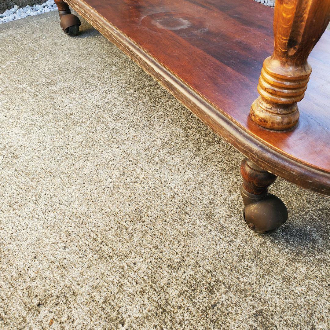 Demain ドマン イタリー 木製プランター ワゴン 木製 フラワーベース