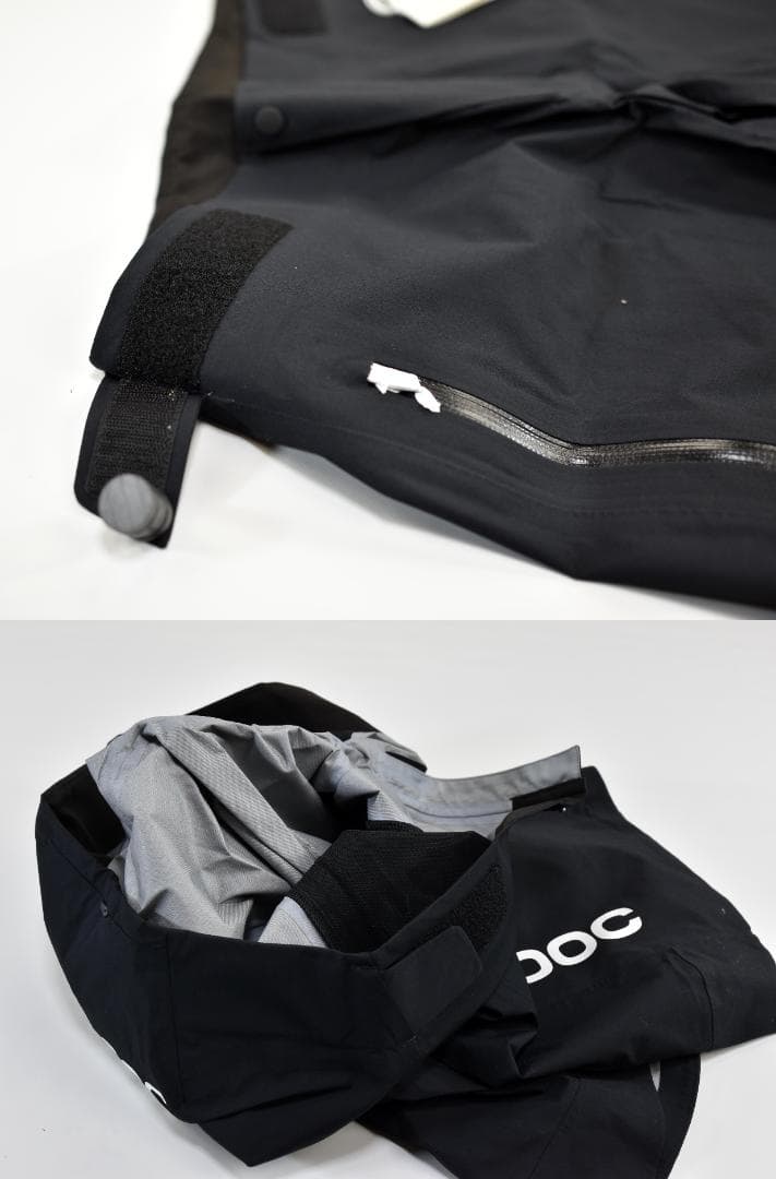 POC★ポック Bastion ショーツ size:S ウラニウム ブラック