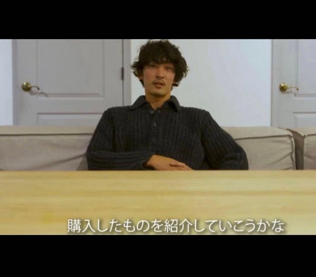 上杉柊平着用 OUR LEGACY BIG PIQUET ニット