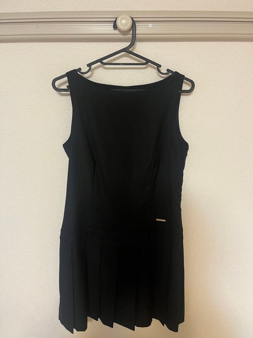 misekiseoul プリーツワンピース ブラック ミセキソウル 韓国