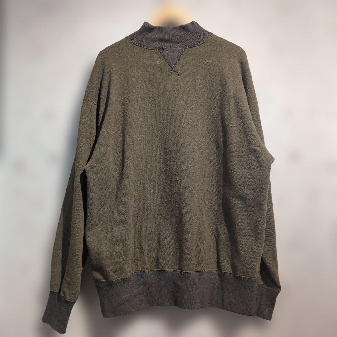 トップス 24AW Nigel Cabourn HIGH NECK SWEAT SHIRT
