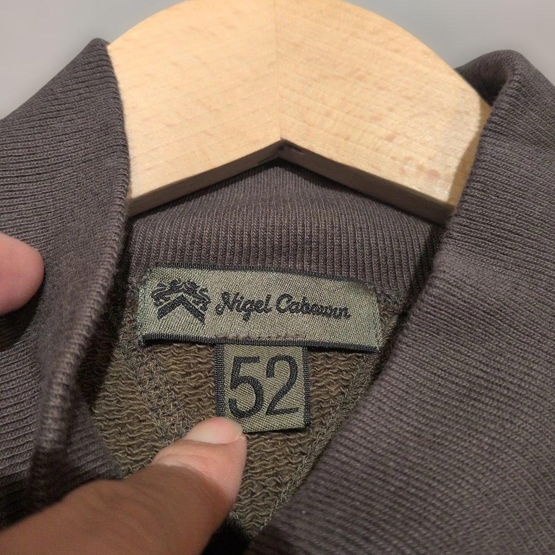 トップス 24AW Nigel Cabourn HIGH NECK SWEAT SHIRT