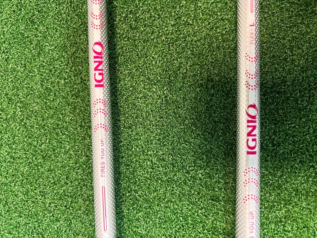 イグニオIGNIOレディース用ゴルフクラブセット☆初心者 7本セット