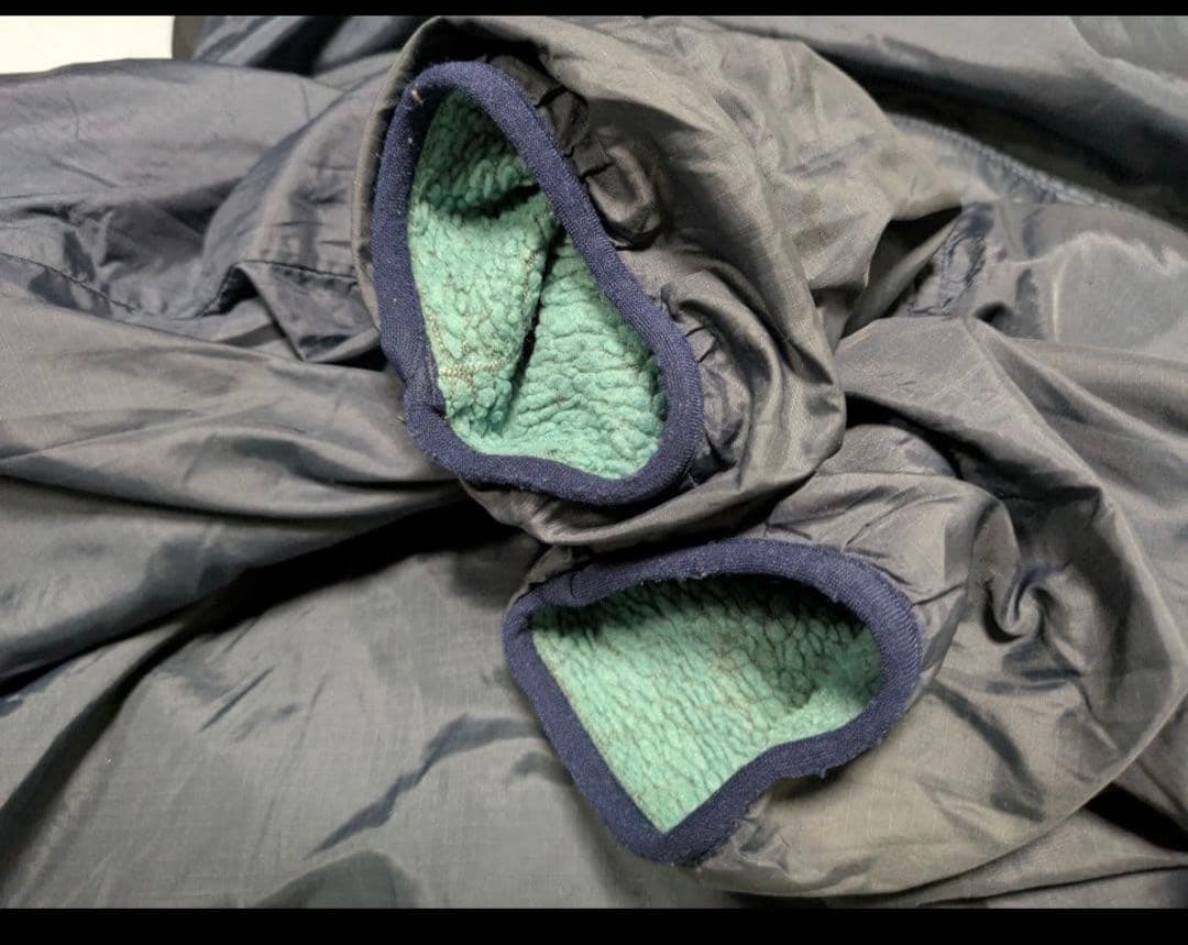 【90s】patagonia M ライトブルー グリセード(Glissade)