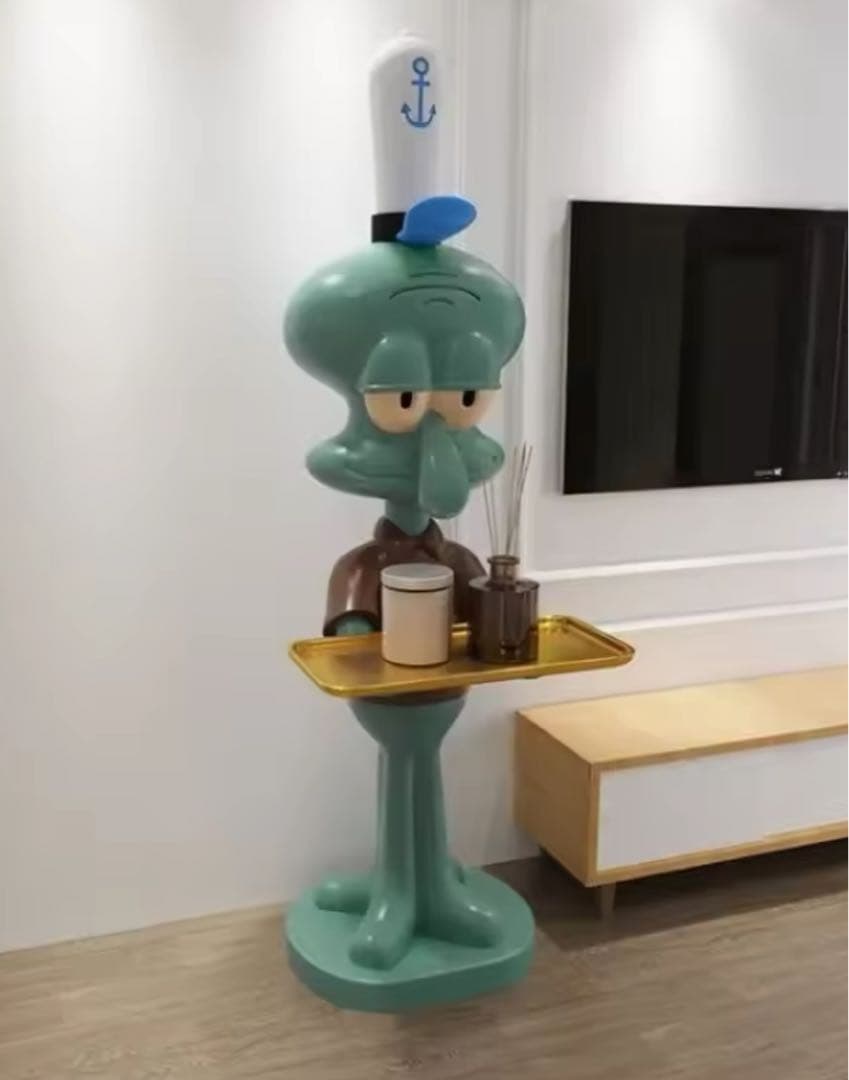 スポンジボブ　イカルゴ　置き物　オブジェ