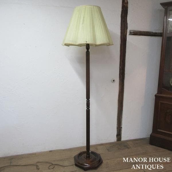 イギリス アンティーク 家具 フロアスタンド フロアランプ 店舗什器 6151e