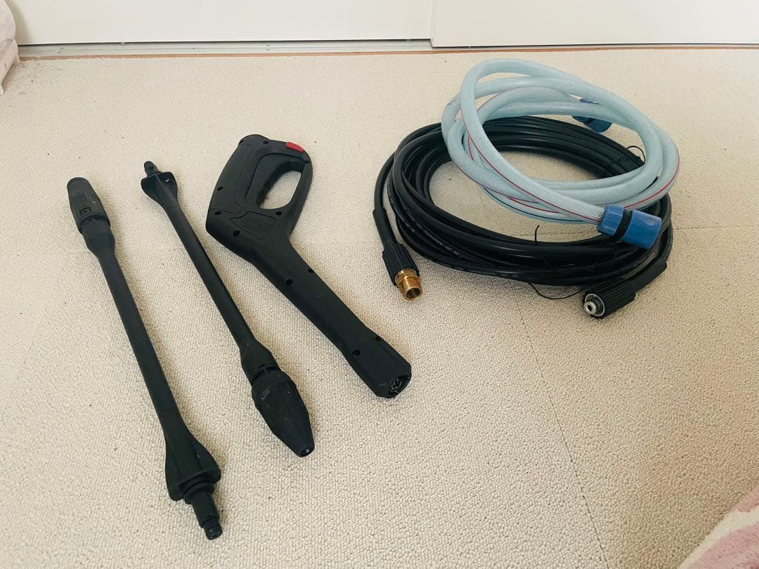 ヒダカHIDAKA 高圧洗浄機 HK-1890 西日本仕様60Hz 付属品セット