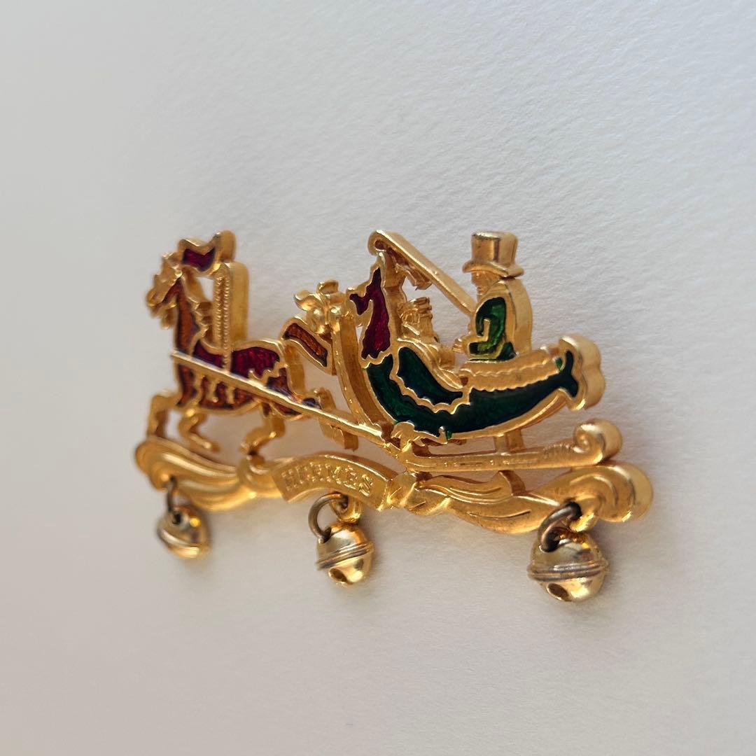 エルメス　クリスマス ブローチ