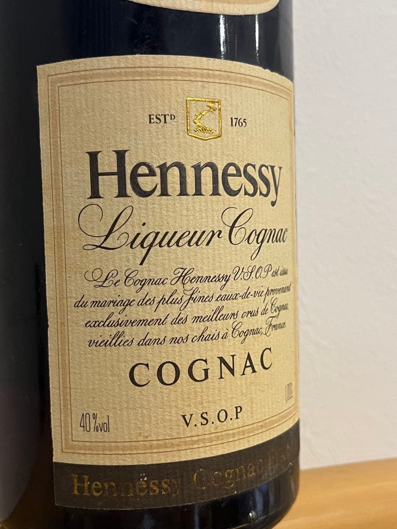Hennessy VSOP コニャック 40% 1000ml 希少古酒