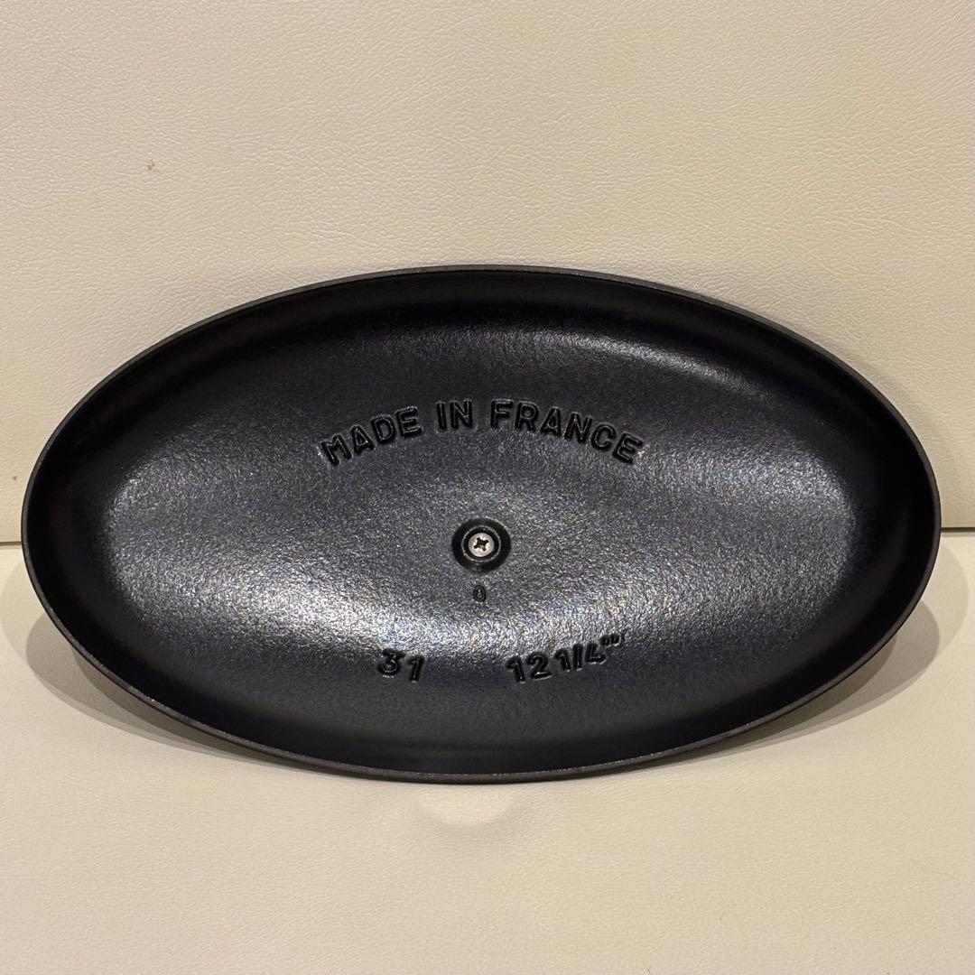 ストウブ　シャローオーバルホットプレート