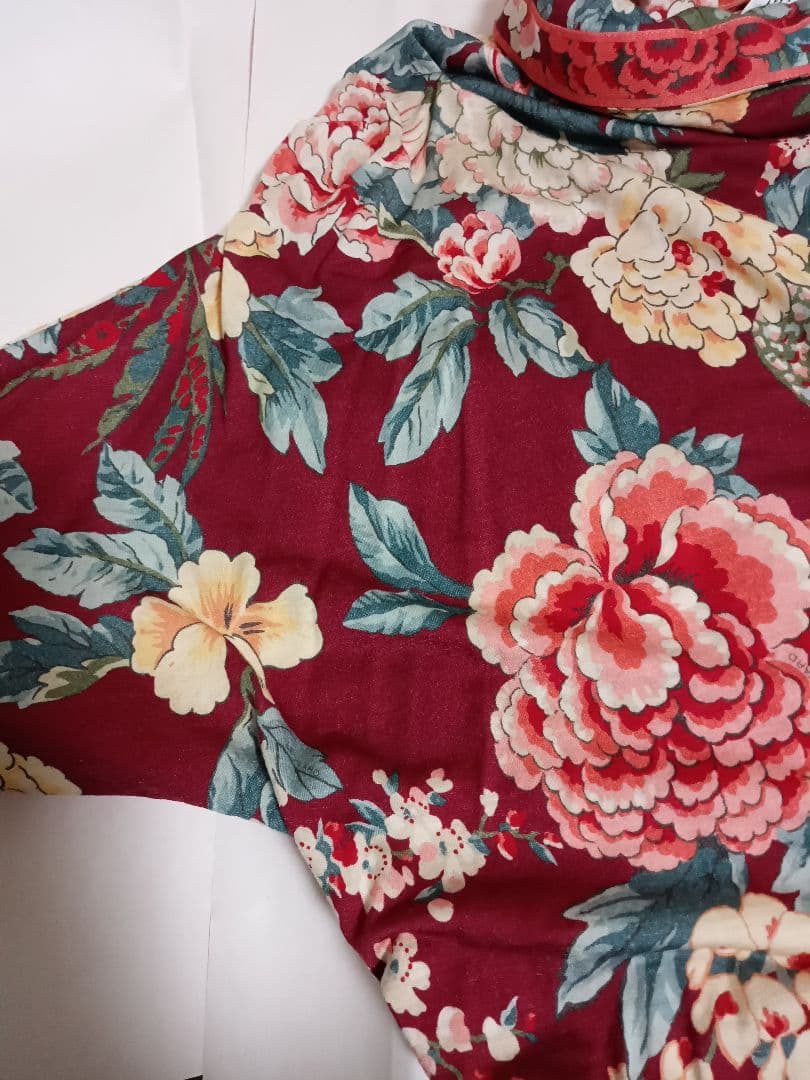 【未使用】レオナールパリ　インポート　税込33万円　ラグラン袖ワンピース　38