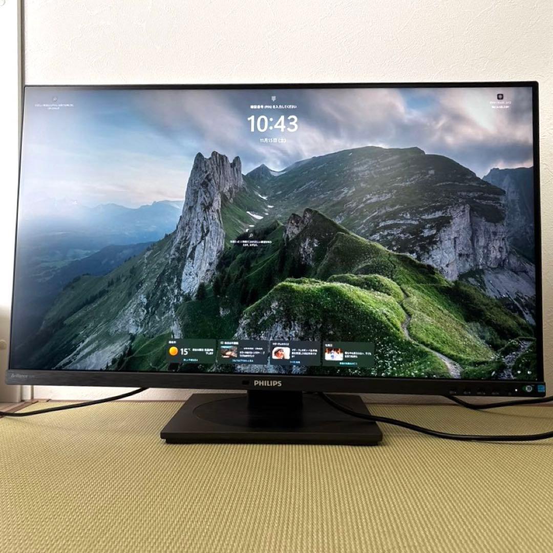 美品★フィリップス 4K ディスプレイ 329P1H 31.5インチ