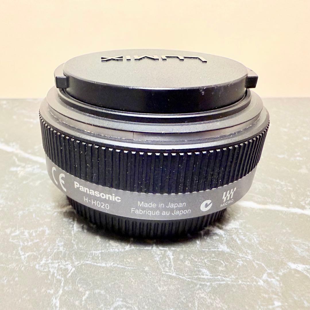 パナソニックLUMIX G 20mm/F1.7 H-H020 単焦点レンズ