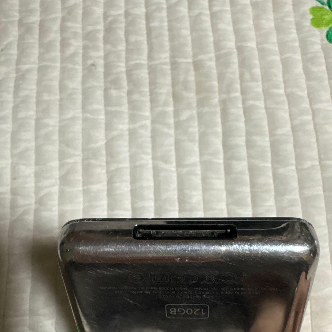 （ジャンク品）Apple iPod 120GB ブラック